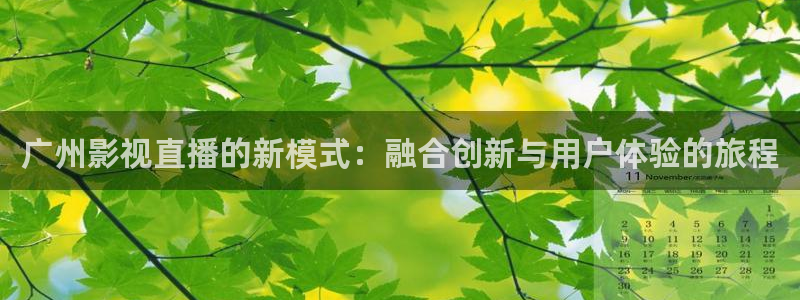 酷客影视在线：广州影视直播的新模式：融合创新与用户体验的旅程